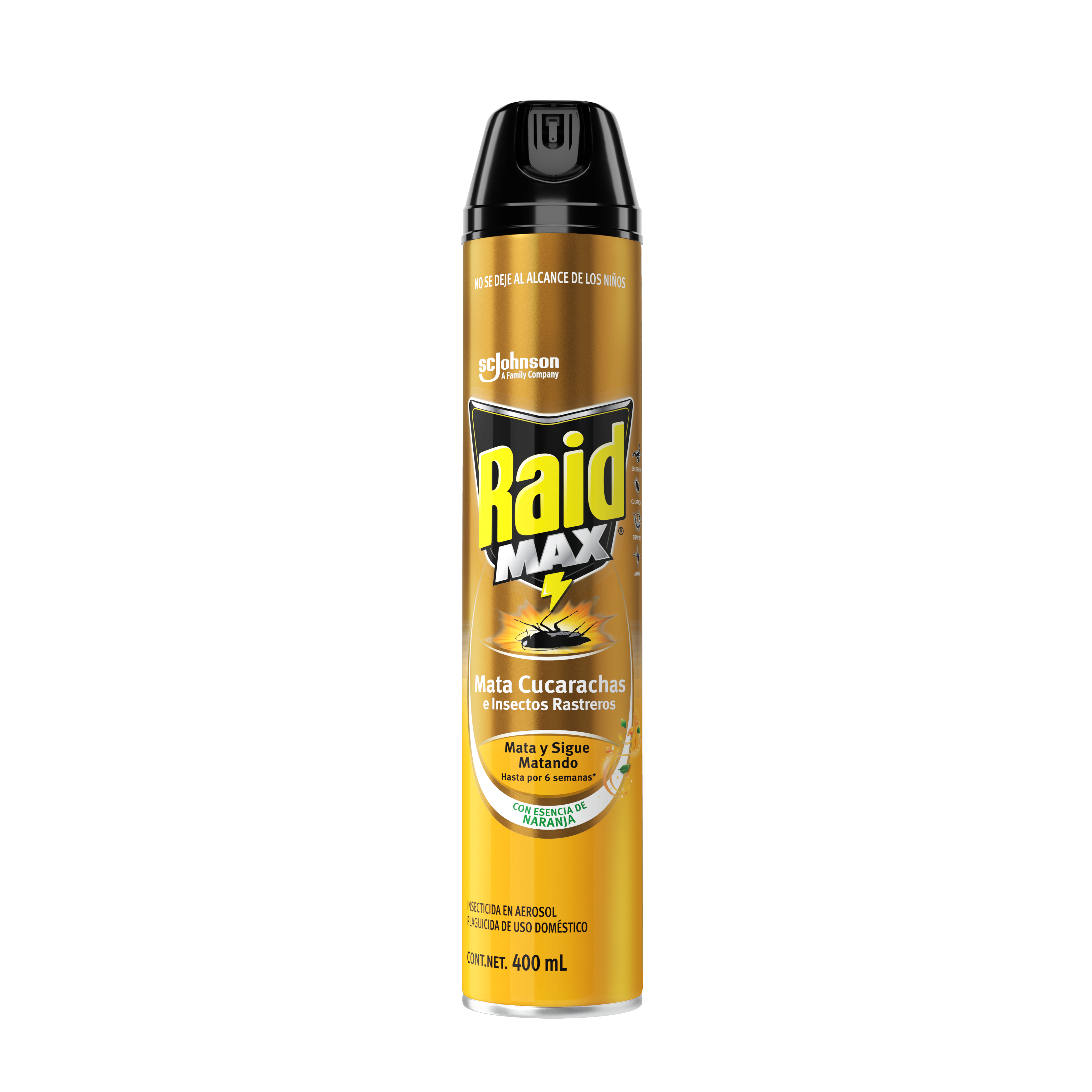  RAID MAX Esencia Naranja 400ML