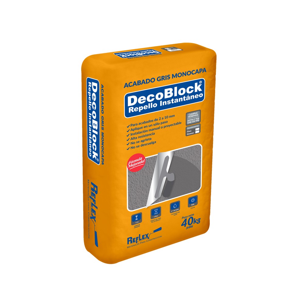 DecoBlock Gris  Fino 40 KG