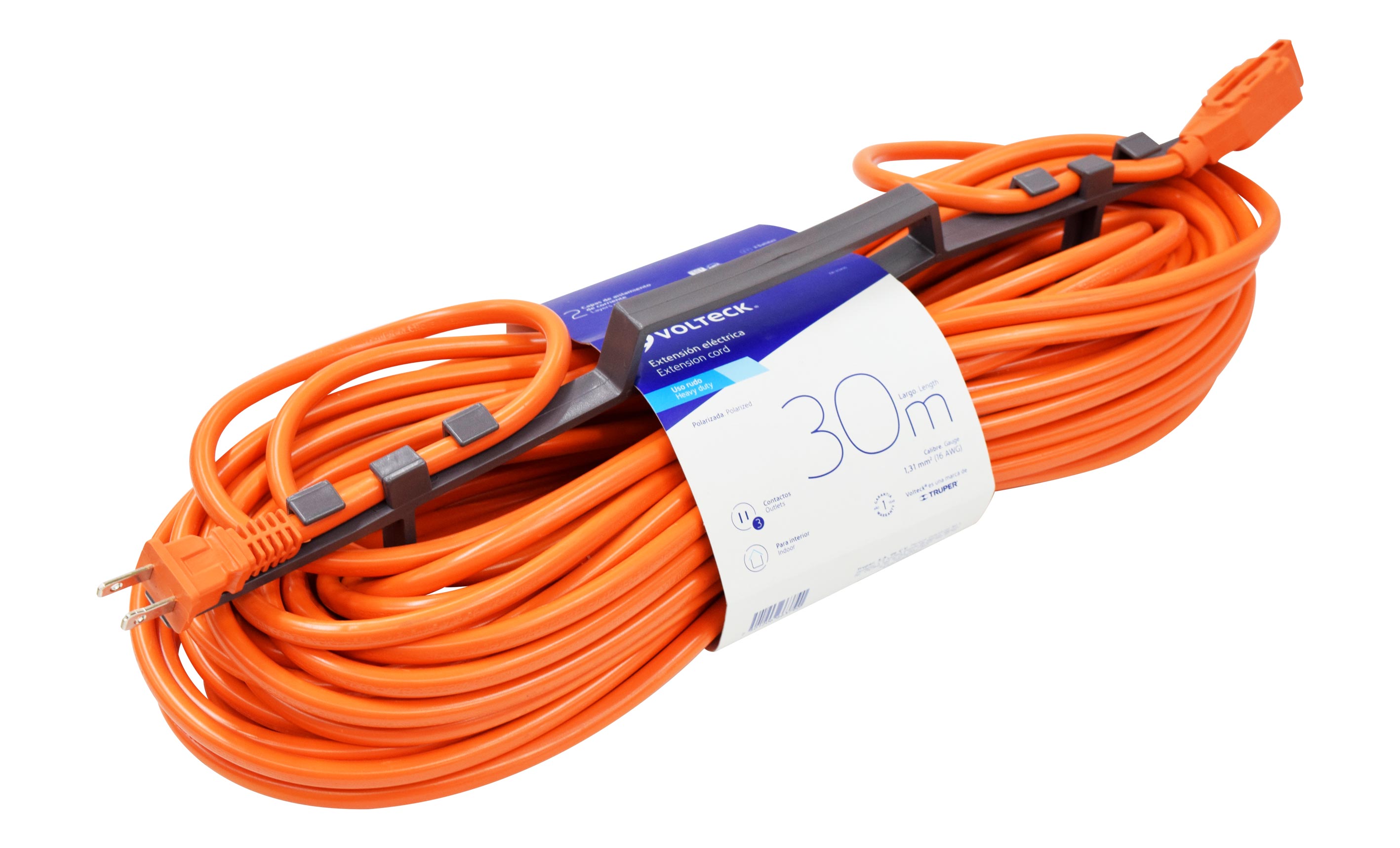 Extensión Eléctrica 30 MTS VOLTECH 48051