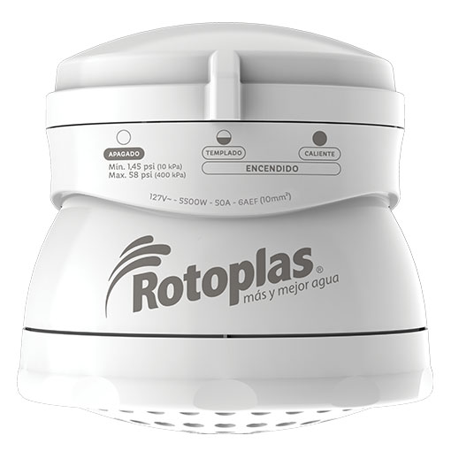 Ducha Eléctrica ROTOPLAS 5500W 110V