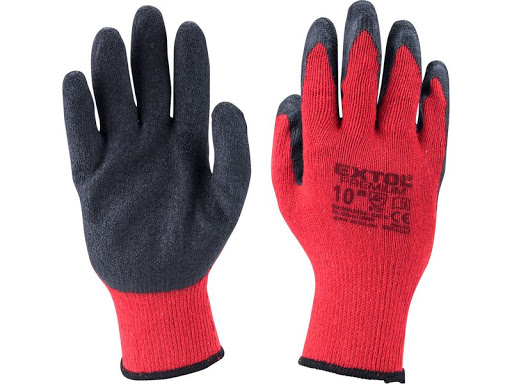 Guante Nitrilo Rojo EXTOL 