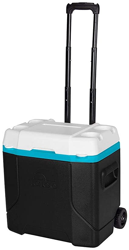 Hielera IGLOO 30Q CELESTE/NEGRO